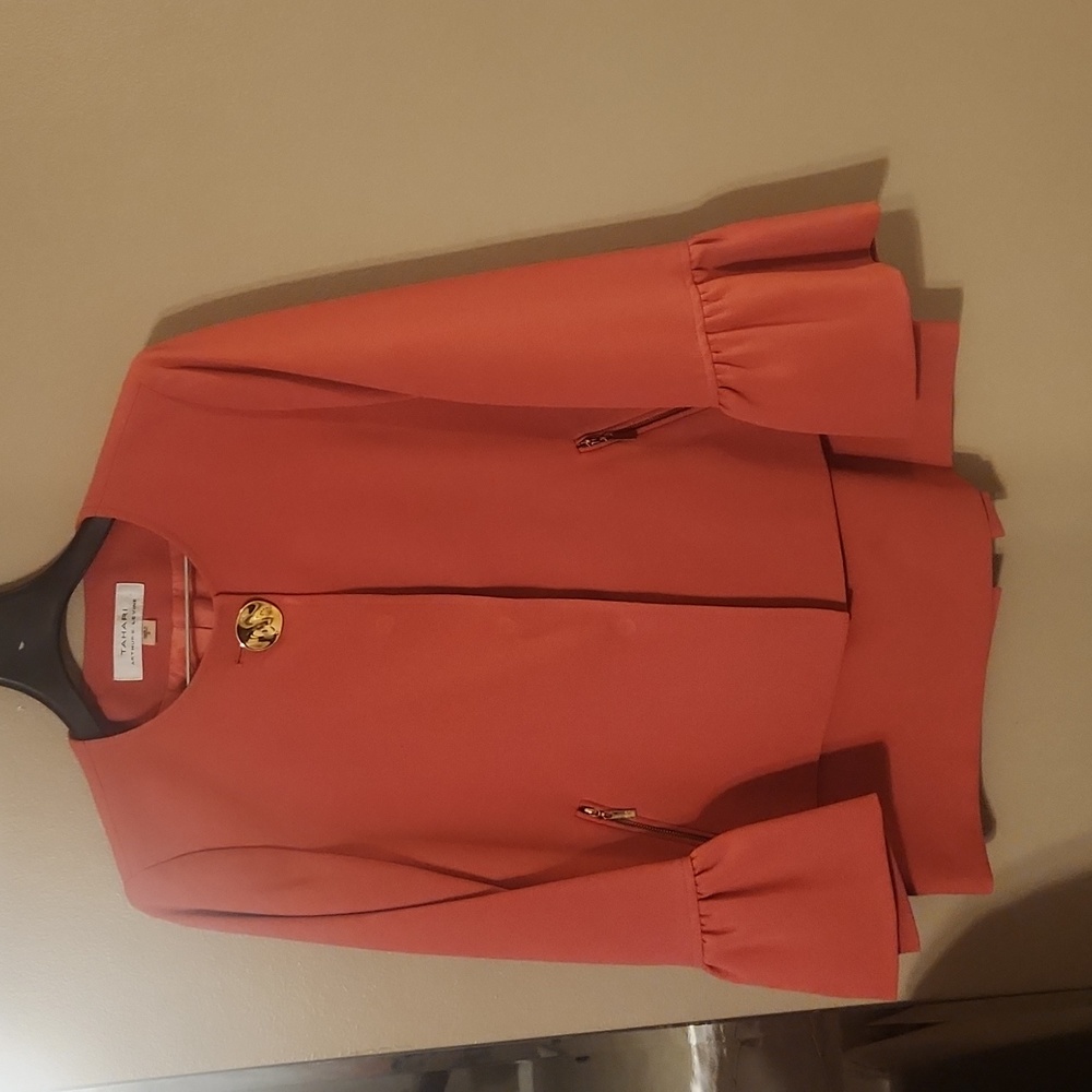 Tahari Skirt Suit, Melon, 6